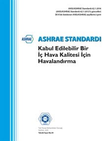 ASHRAE Standardı – Kabul Edilebilir Bir İç Hava Kalitesi İçin Havalandırma